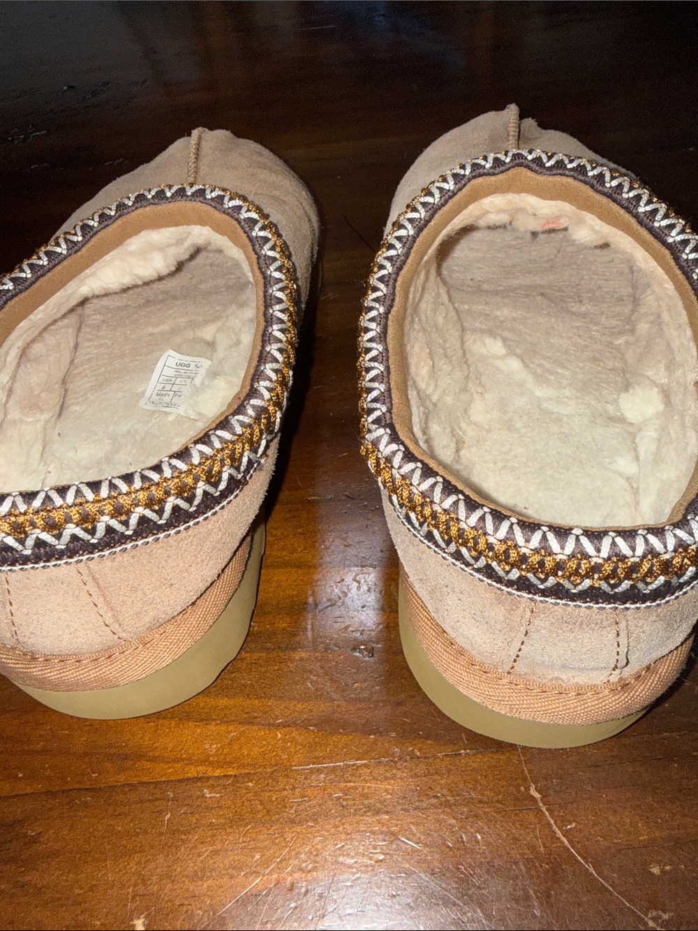 UGG TASMAN II SUEDE SHEARLING MUKE SLIPPERS✨ - Picture 2 of 7